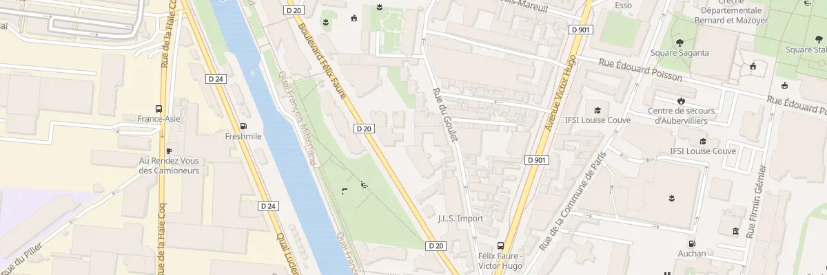 Plan du 46 Rue du Goulet à Aubervilliers