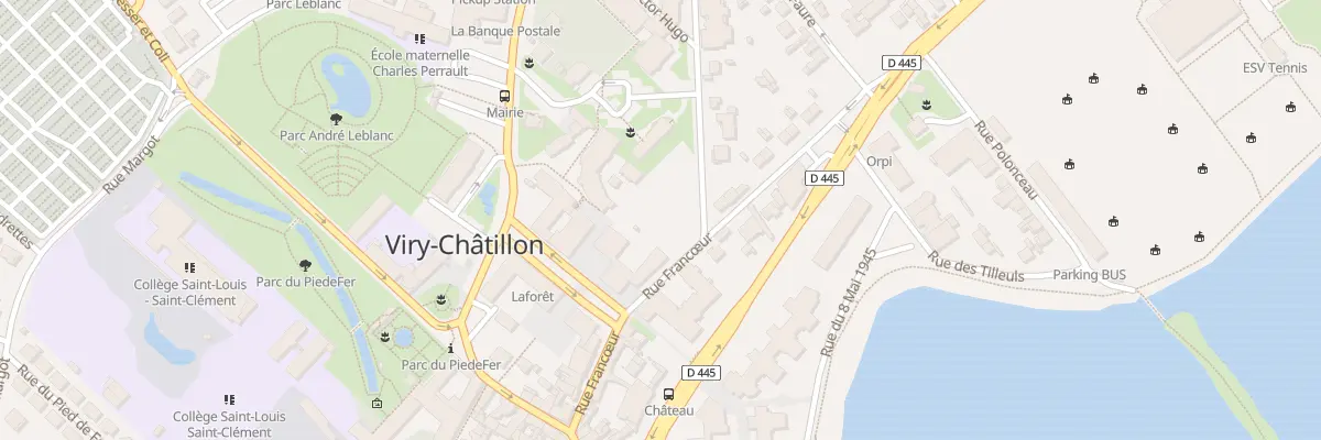 Plan du 72 Rue Francoeur à Viry-Châtillon
