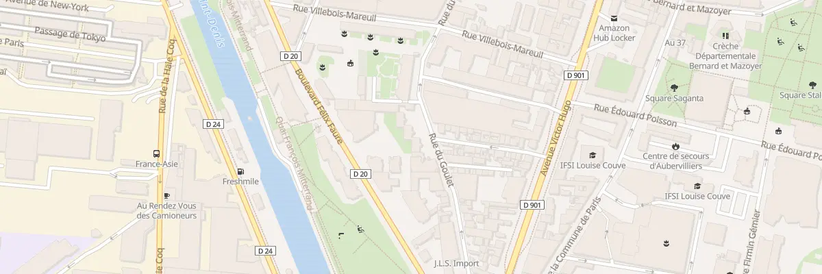 Plan du 40 Rue du Goulet à Aubervilliers