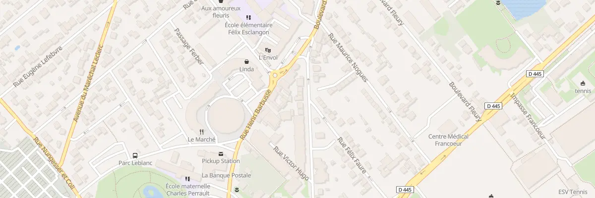 Plan du 8 Av de la République à Viry-Châtillon