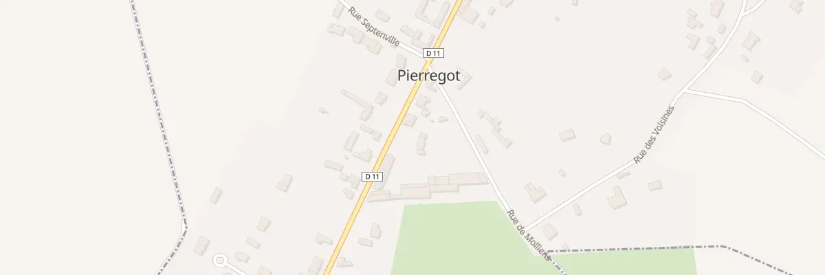 Plan du 8 Rue d’En Haut à Pierregot