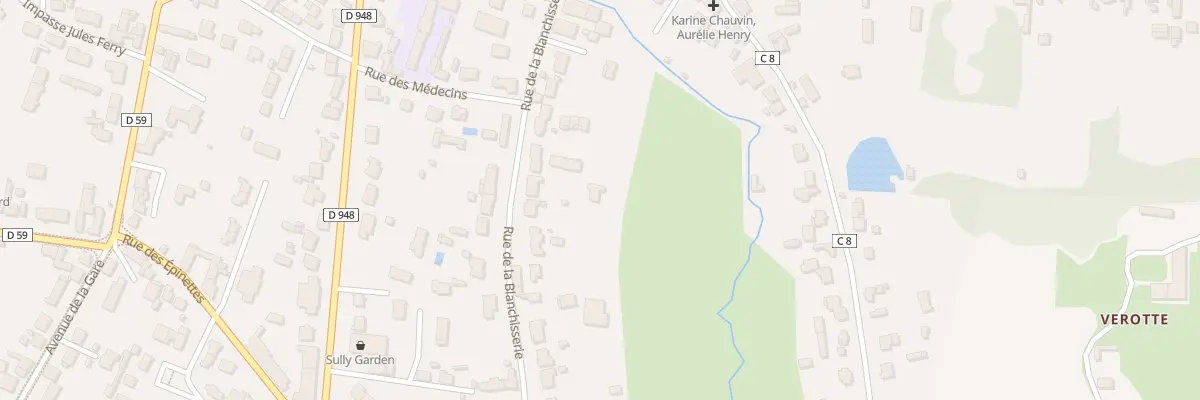 Plan du 19B Rue de la Blanchisserie à Sully-sur-Loire