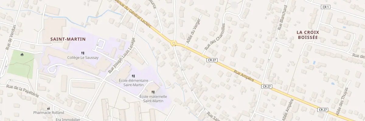 Plan du 20 Rue Saint Martin à Ballancourt-sur-Essonne