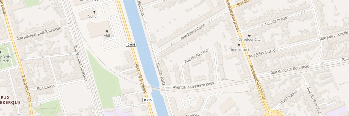 Plan du 53 Rue Pierre Curie à Coudekerque-Branche