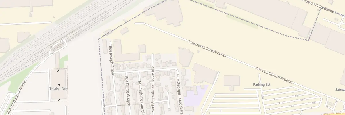 Plan du 31 Rue Louis Asscher à Orly