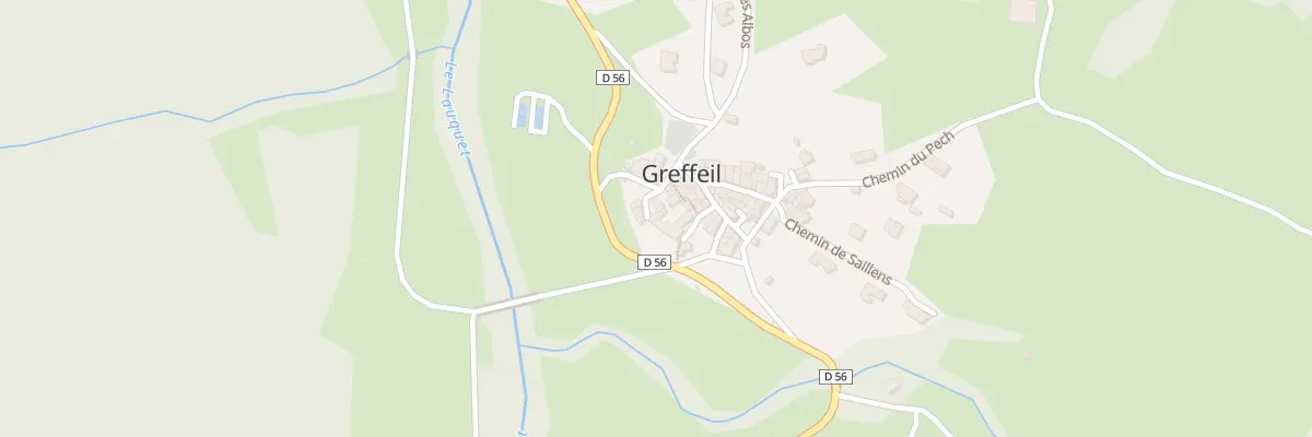 Plan du 5 Imp du Presbytère à Greffeil