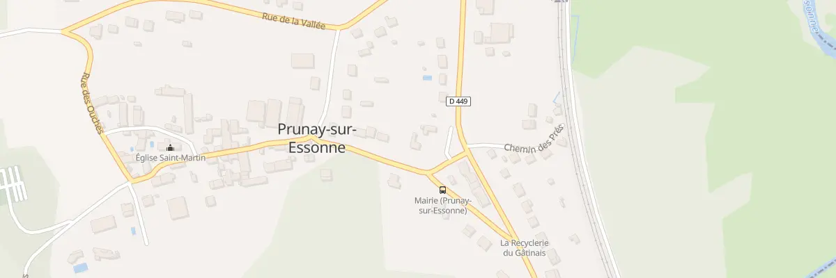 Plan du 4 Rue Georges Bercher à Prunay-sur-Essonne