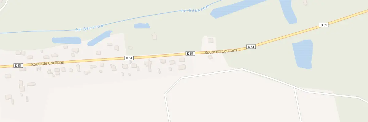 Plan du 102 Rte de Coullons à Cerdon