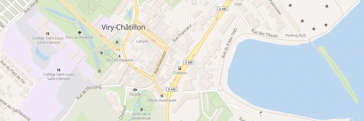 Plan du 65 Rue Francoeur à Viry-Châtillon