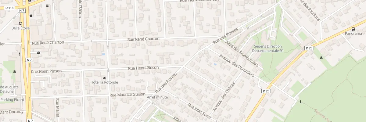 Plan du 79 Rue des Plantes à Athis-Mons