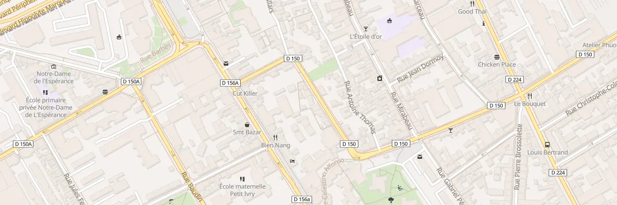 Plan du 57 Rue Louis Bertrand à Ivry-sur-Seine