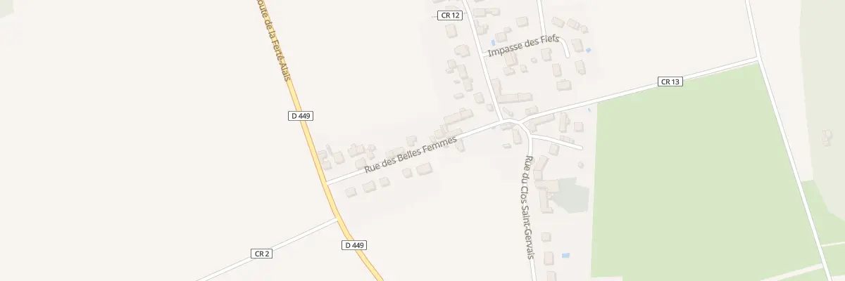 Plan du 8 Rue des Belles Femmes à Courdimanche-sur-Essonne
