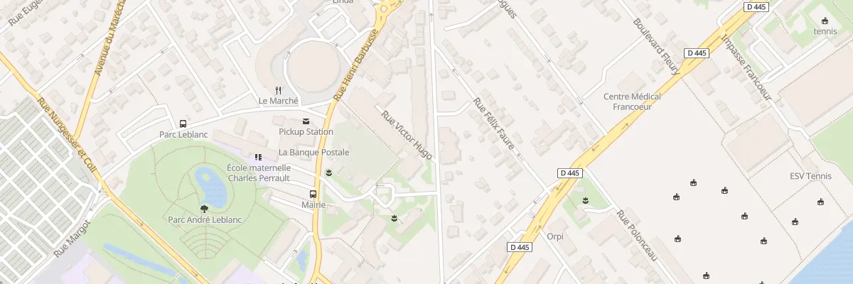 Plan du 18 Av de la République à Viry-Châtillon