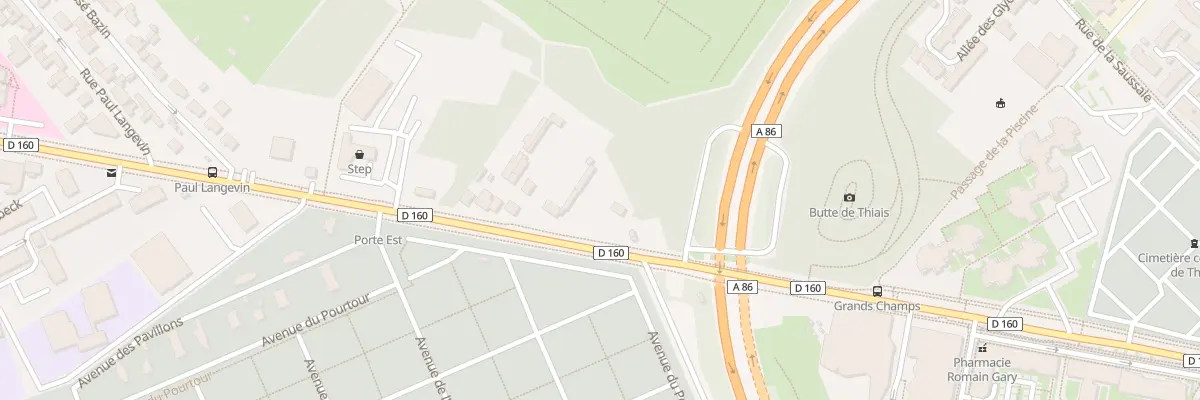 Plan du 62 Av du Général de Gaulle à Thiais