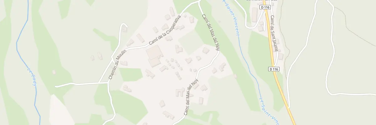 Plan du 230 Cami Del Mas Del Noy à Corneilla-de-Conflent