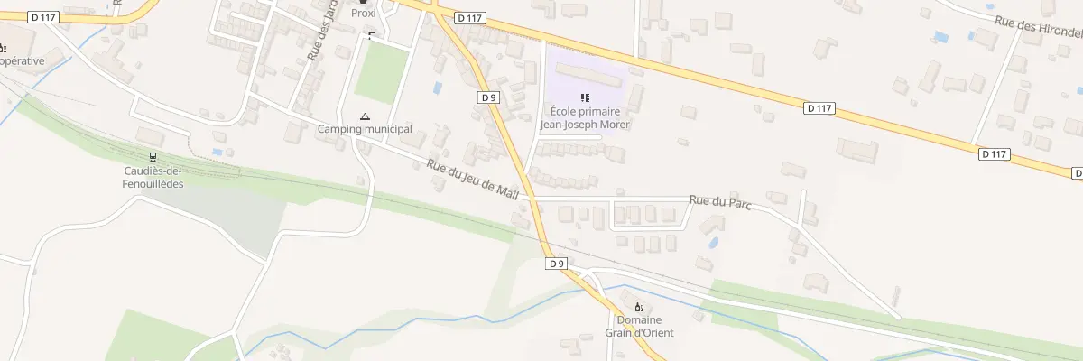 Plan du 3 Rue du Parc à Caudiès-de-Fenouillèdes