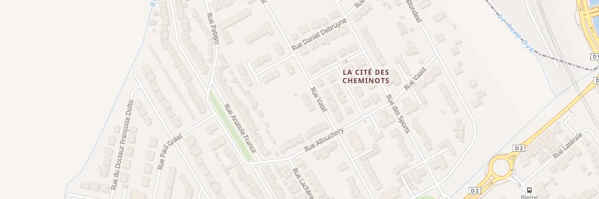 Plan du 16 Rue Vatel à Cappelle-la-Grande