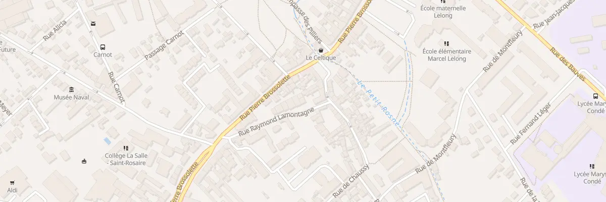 Plan du 7 Rue Raymond Lamontagne à Sarcelles