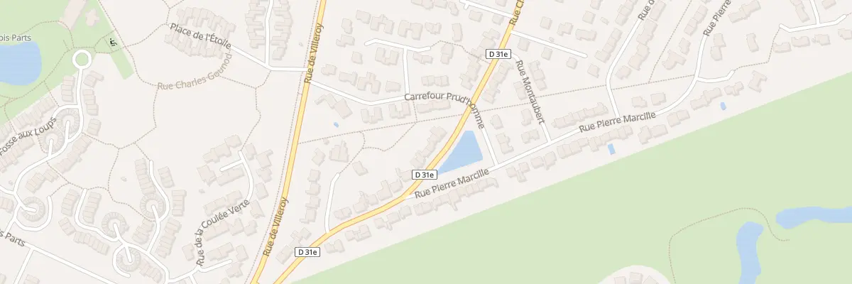 Plan du 62 Rue Charles de Gaulle à Bondoufle