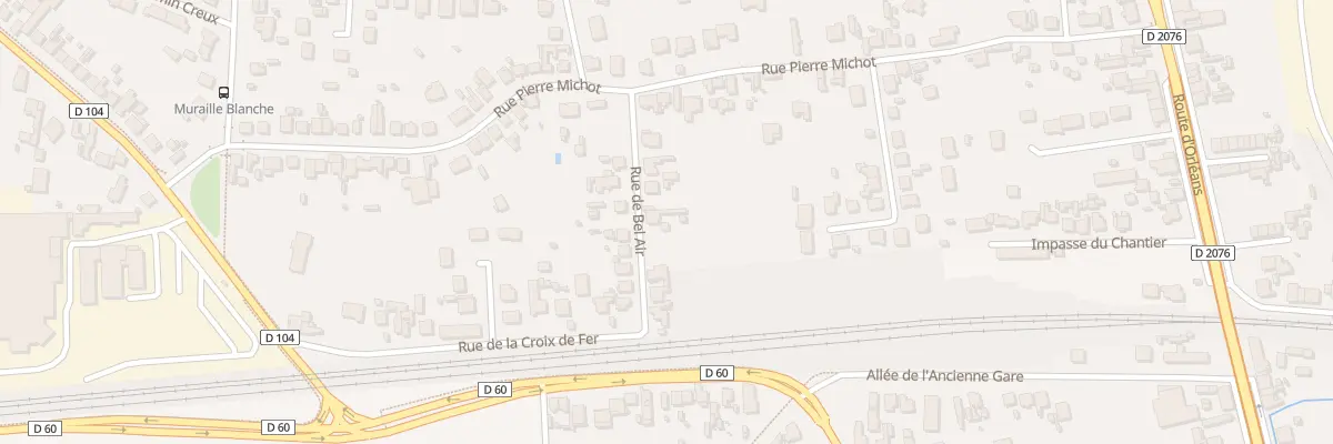 Plan du 9 Rue de Bel-air à Saint-Doulchard