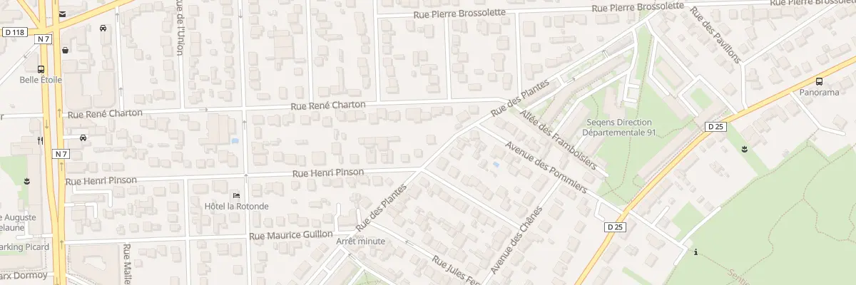 Plan du 81 Rue des Plantes à Athis-Mons