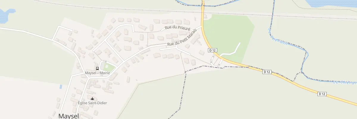 Plan du 4 Rue du Petit Marais à Maysel