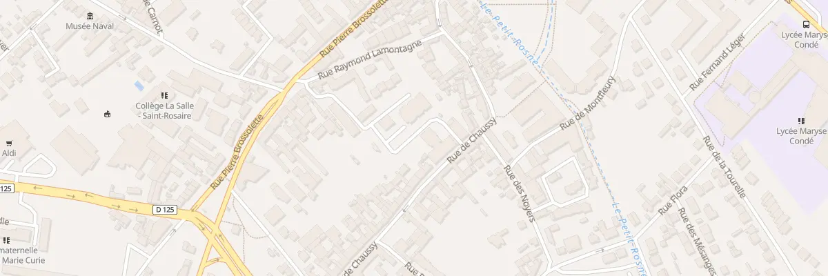Plan du 32 Rue du Chaussy à Sarcelles