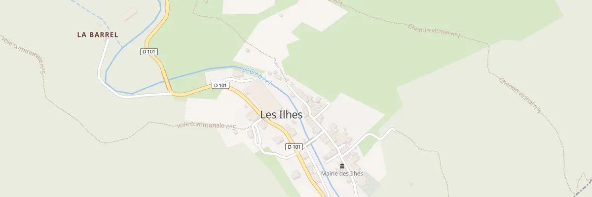 Plan du 4 Le Village aux Ilhes