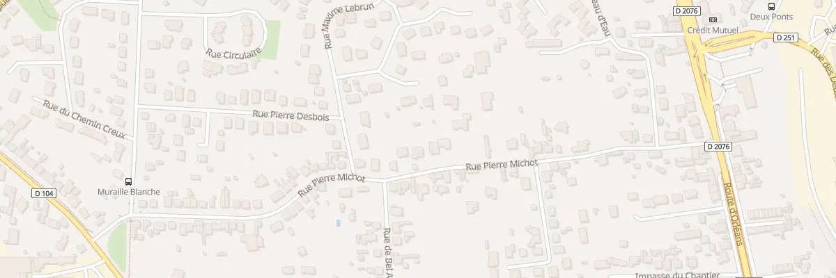 Plan du 38 Rue Pierre Michot à Saint-Doulchard