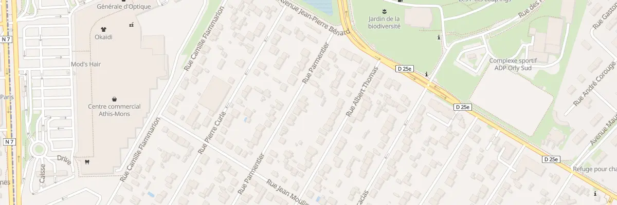 Plan du 17 Rue Parmentier à Athis-Mons