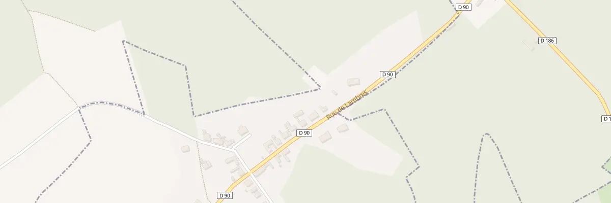 Plan du 65 Rue de Lambres à Linghem