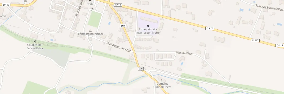 Plan du 9 Rue du Parc à Caudiès-de-Fenouillèdes