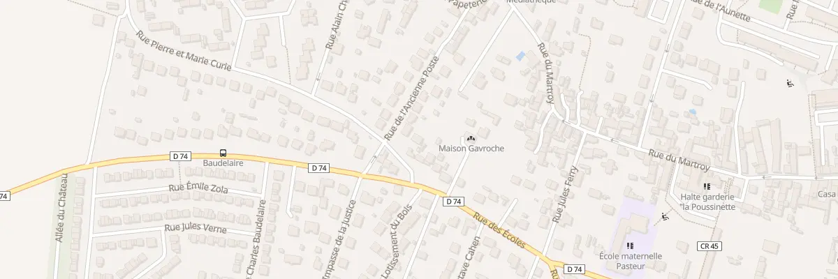 Plan du 8B Rue Pierre et Marie Curie à Ballancourt-sur-Essonne
