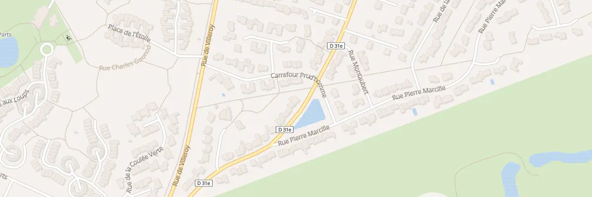 Plan du 58 Rue Charles de Gaulle à Bondoufle