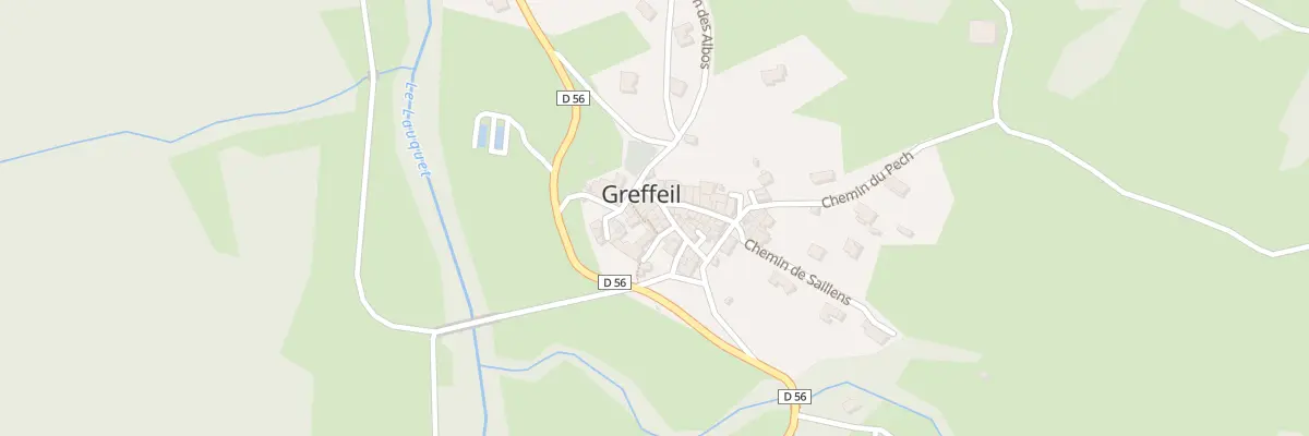 Plan du 5 Rle de l’Arc à Greffeil