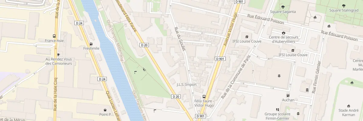 Plan du 52 Rue du Goulet à Aubervilliers