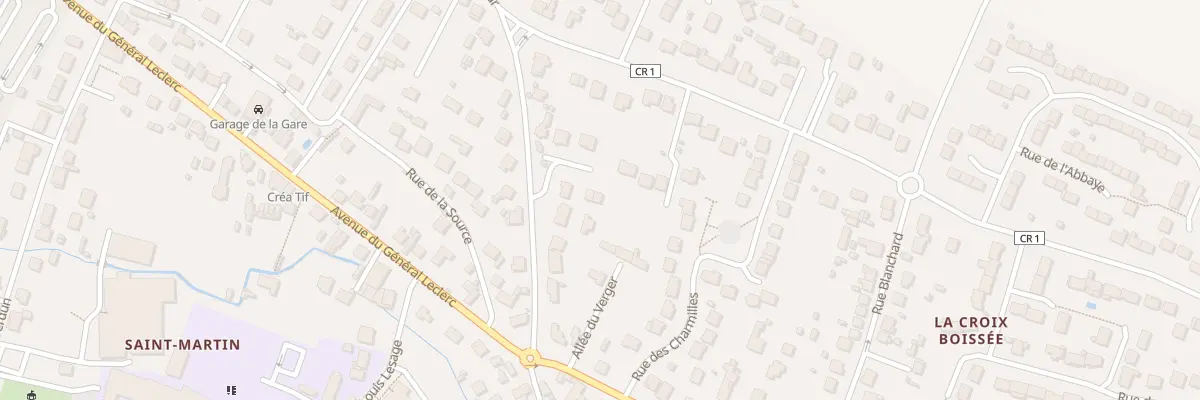 Plan du 8 All des Cerisiers à Ballancourt-sur-Essonne