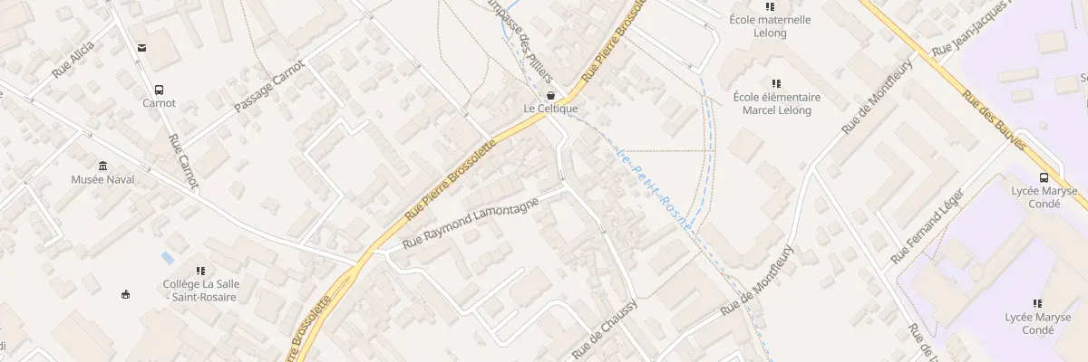 Plan du 8 Rue du Chaussy à Sarcelles