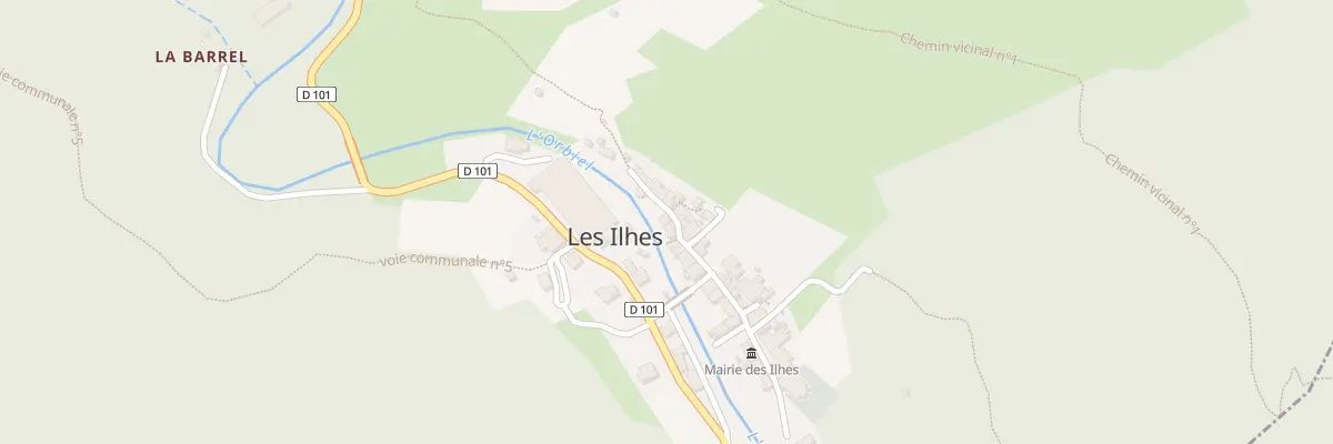 Plan du 12 Le Village aux Ilhes