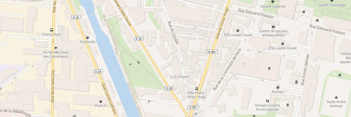 Plan du 56 Rue du Goulet à Aubervilliers