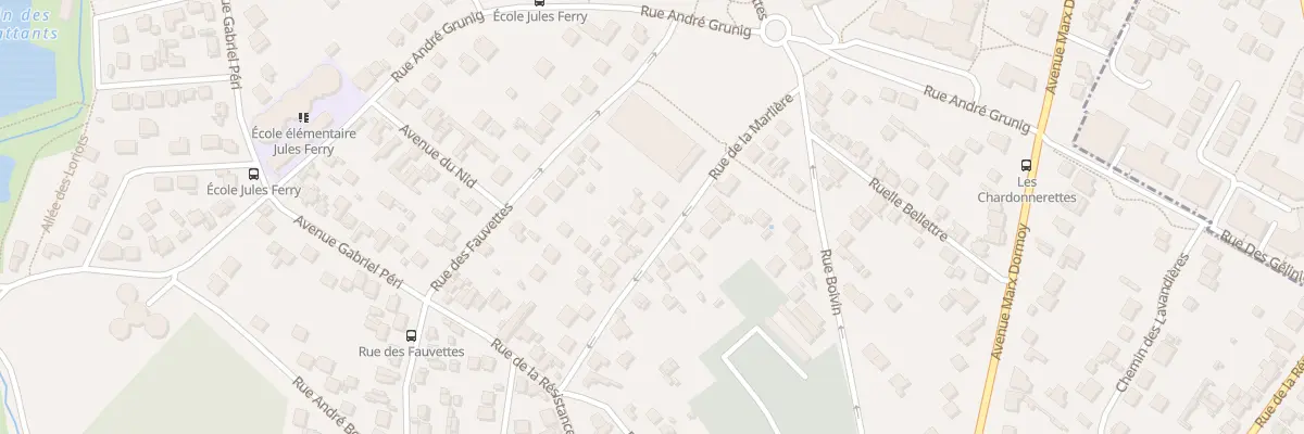 Plan du 17 Che de la Marlière à Sarcelles