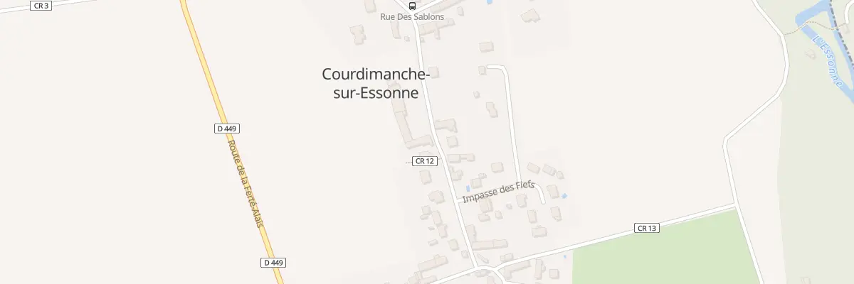 Plan du 15 Rue de la Verderie à Courdimanche-sur-Essonne