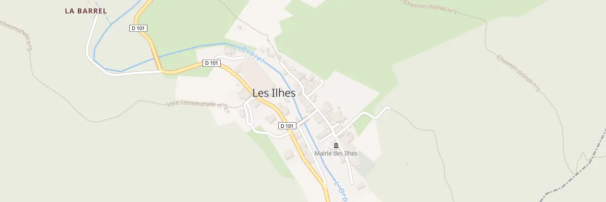 Plan du 14 Le Village aux Ilhes