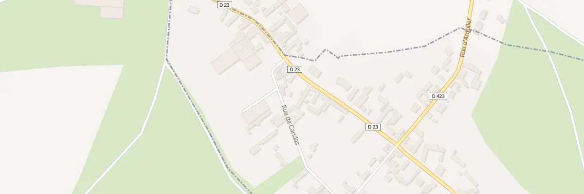 Plan du 3 Rue de Candas à Terramesnil