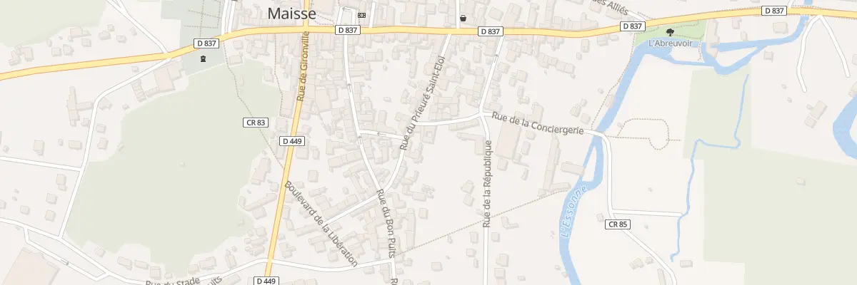 Plan du 5 Rue de la Procession à Maisse