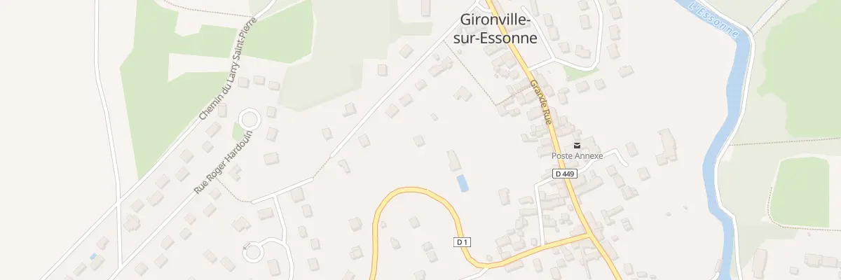 Plan du 11B All du Chemin Neuf à Gironville-sur-Essonne