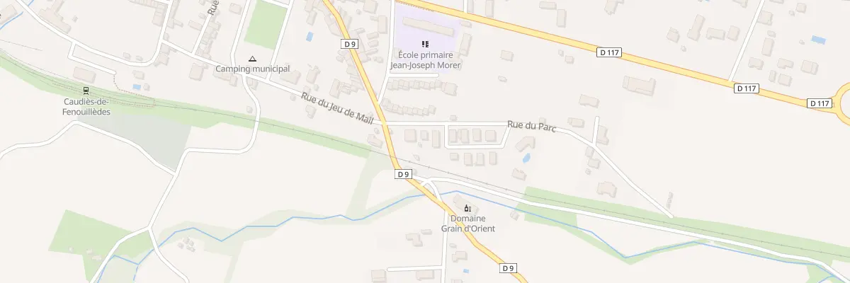 Plan du 6 Rue du Parc à Caudiès-de-Fenouillèdes