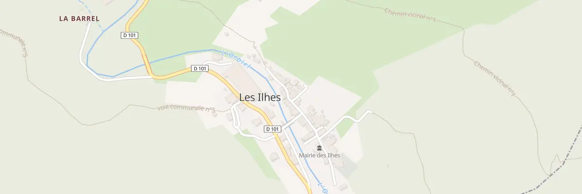 Plan du 9 Le Village aux Ilhes