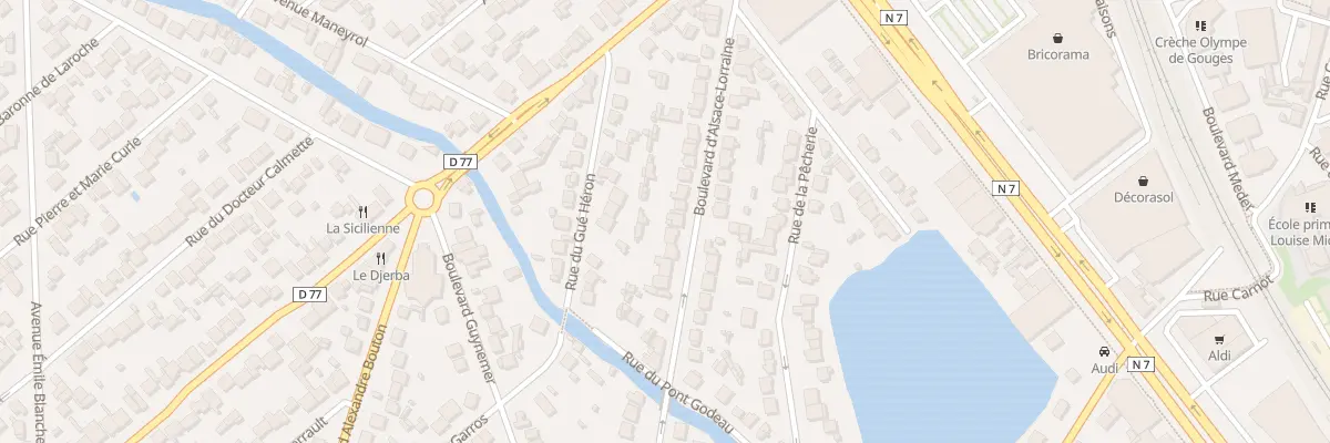 Plan du 28 Bd Alsace Lorraine à Viry-Châtillon