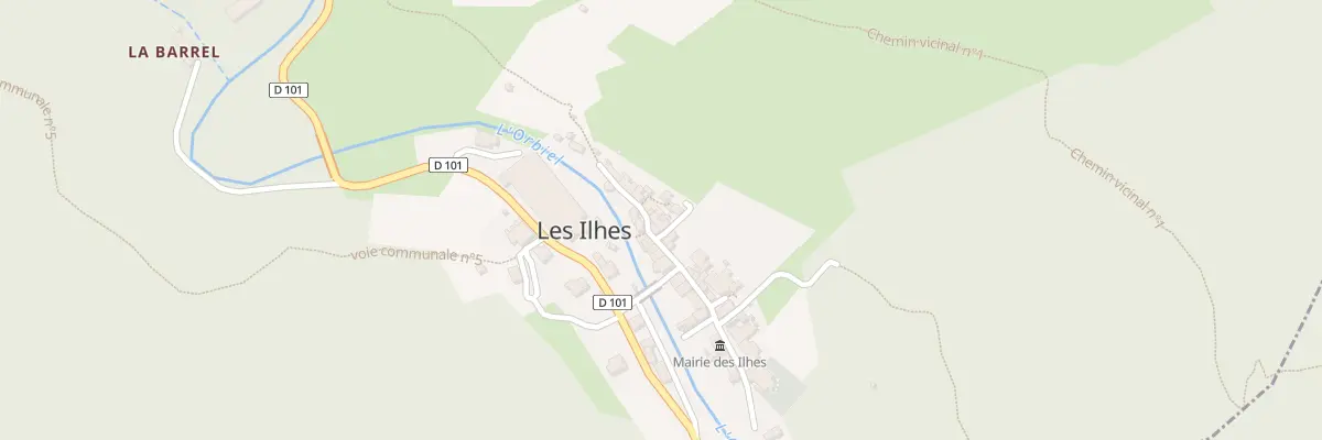 Plan du 10 Le Village aux Ilhes